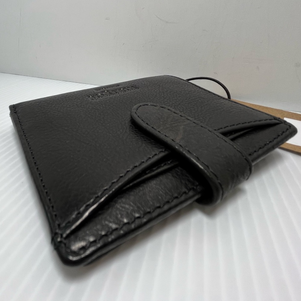 Genuine Leather Lizzie Compact Bifold Wallet by Margot New York - Picture 4 of 16